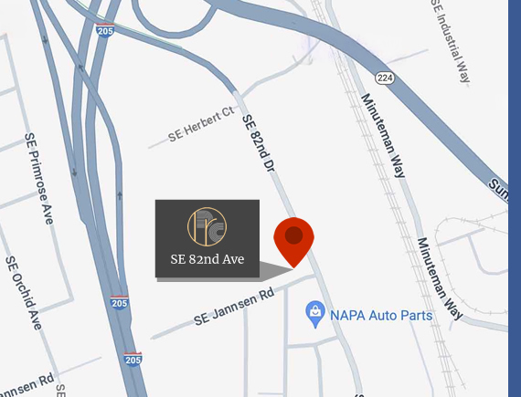 Map Image of the Location of PRC Treatment Centers Headquarters
